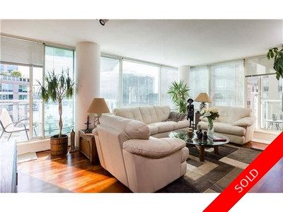 Yaletown Condo for sale The Beach Tower: 2 bedroom 1,262 sq.ft. 